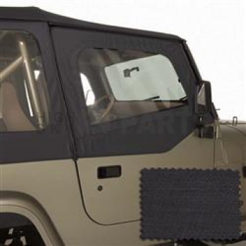 Rugged Ridge Door Window Black Denim - 1371615