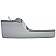 Help! By Dorman Interior Door Handle - Lever Plastic Silver Single - 82179
