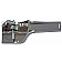 Help! By Dorman Interior Door Handle - Lever Plastic Silver Single - 82179