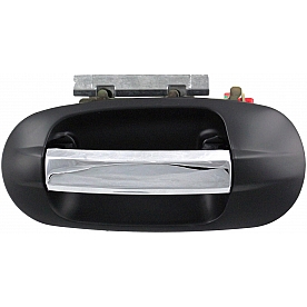 Help! By Dorman Exterior Door Handle - Plastic Silver Lever And Black Housing Single - 82183