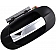 Help! By Dorman Exterior Door Handle - Plastic Silver Lever And Black Housing Single - 82183