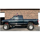 Bushwacker Fender Flare - Black Dura-Flex 2000 ABS Smooth Plastic Matte Set Of 2 - 2100811