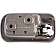 Help! By Dorman Interior Door Handle - Plastic Taupe Housing With Silver Lever Single - 82193