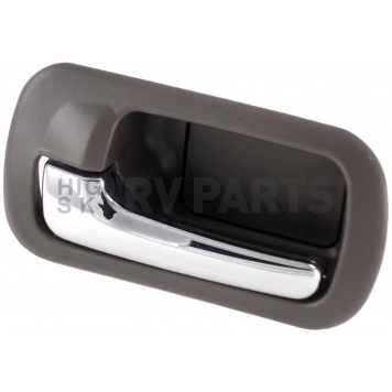 Help! By Dorman Interior Door Handle - Plastic Taupe Housing With Silver Lever Single - 82193-2