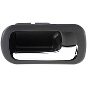 Help! By Dorman Interior Door Handle - Plastic Black Housing With Silver Lever Single - 82197