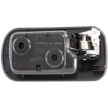 Help! By Dorman Interior Door Handle - Plastic Black Housing With Silver Lever Single - 82197-1