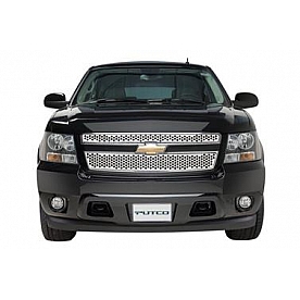Putco Grille Insert - Polished Stainless Steel Rectangular - 84150