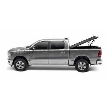 ARE Truck Caps Tonneau Cover Hard Tilt-Up/ Hard Manual Retractable Black Matte Powder Coated Aluminum - PADC474-1