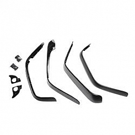 Rugged Ridge Fender Flare - Black Thermoplastic Set Of 4 - 1162011