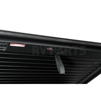 ARE Truck Caps Tonneau Cover Hard Tilt-Up/ Hard Manual Retractable Black Matte Powder Coated Aluminum - PADC590-4