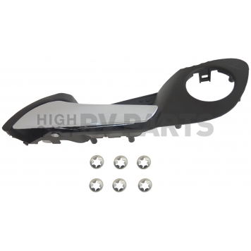 Help! By Dorman Interior Door Handle - Plastic Brown Housing With Silver Lever Single - 88592