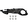Help! By Dorman Interior Door Handle - Plastic Brown Housing With Silver Lever Single - 88592