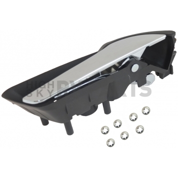 Help! By Dorman Interior Door Handle - Plastic Brown Housing With Silver Lever Single - 88595-2