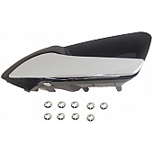 Help! By Dorman Interior Door Handle - Plastic Brown Housing With Silver Lever Single - 88599