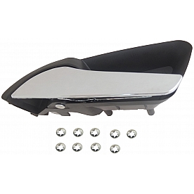 Help! By Dorman Interior Door Handle - Plastic Brown Housing With Silver Lever Single - 88599
