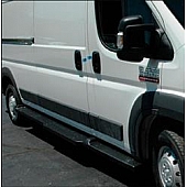 Owens Products Running Board Black Plastic Stationary - 6834123W01