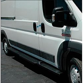 Owens Products Running Board Black Plastic Stationary - 6834123W01