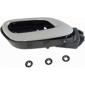 Help! By Dorman Interior Door Handle - Lever Plastic Silver Single - 88654