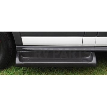 Owens Products Running Board Black Plastic Stationary - 683401