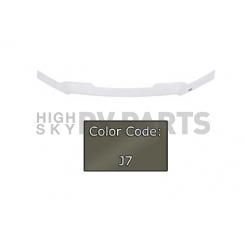 Auto Ventshade Bug Shield - Acrylic Magnetic Gray Metallic - Vehicle Color Code J7 - 322127J7
