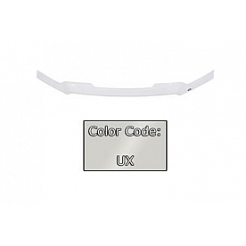 Auto Ventshade Bug Shield - Acrylic Ingot Silver - Vehicle Color Code UX - 322127UX