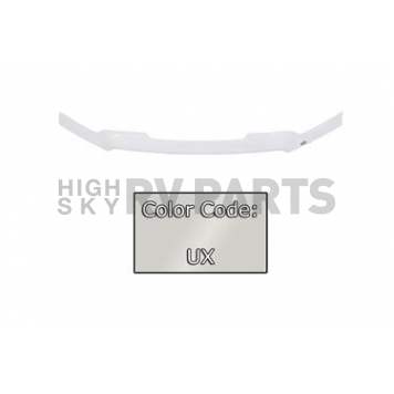 Auto Ventshade Bug Shield - Acrylic Ingot Silver - Vehicle Color Code UX - 322127UX