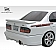 Extreme Dimensions Spoiler - Custom Primered Fiberglass Black - 101014