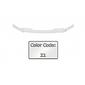 Auto Ventshade Bug Shield - Acrylic Oxford White - Vehicle Color Code Z1 - 322127Z1