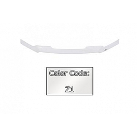 Auto Ventshade Bug Shield - Acrylic Oxford White - Vehicle Color Code Z1 - 322127Z1
