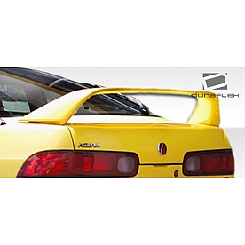 Extreme Dimensions Spoiler - Custom Primered Fiberglass Black - 101382
