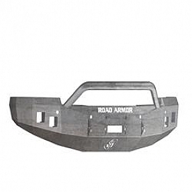 Road Armor Bumper Stealth Pre-Runner 1-Piece Design Steel Natural - 314R4Z