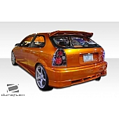 Extreme Dimensions Spoiler - Roof Mount Primered Fiberglass Black - 101765
