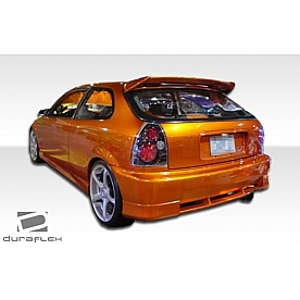 Extreme Dimensions Spoiler - Roof Mount Primered Fiberglass Black - 101765