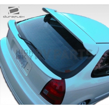 Extreme Dimensions Spoiler - Roof Mount Primered Fiberglass Black - 101765-1