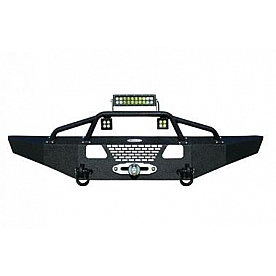 Go Industries Bumper Baja Series 1-Piece Steel Black - 58147