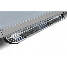 Raptor Series Running Board Black Textured Steel Stationary - 13030074BT