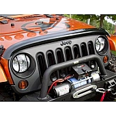 Rugged Ridge Bug Shield - Plastic Smoke Hood Only - 1135002
