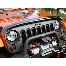 Rugged Ridge Bug Shield - Plastic Smoke Hood Only - 1135002
