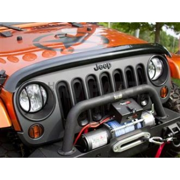 Rugged Ridge Bug Shield - Plastic Smoke Hood Only - 1135002