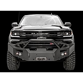 Fab Fours Bumper Premium 1-Piece Design Steel Black - CS16F38521