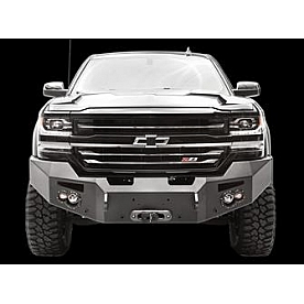 Fab Fours Bumper Premium 1-Piece Design Steel Black - CS16F38511