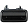 Help! By Dorman Exterior Door Handle - Plastic Black Single - 81141