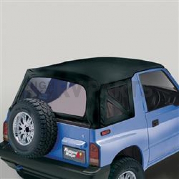 Rugged Ridge Soft Top - Black Denim Standard Top Vinyl - 5370315