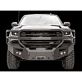 Fab Fours Bumper Premium 1-Piece Design Steel Black - CS16F38501
