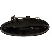 Help! By Dorman Exterior Door Handle - Plastic Black Single - 80539