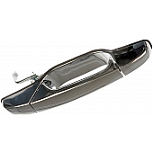 Help! By Dorman Exterior Door Handle - Metal/ Plastic Silver Single - 80545CD