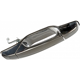 Help! By Dorman Exterior Door Handle - Metal/ Plastic Silver Single - 80545CD