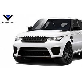 Extreme Dimensions Bumper Vaero SVR 1-Piece Design Bare Natural Polypropylene - 112654