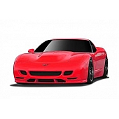 Extreme Dimensions Bumper 1-Piece Design Primered Red Polyurethane - 108130