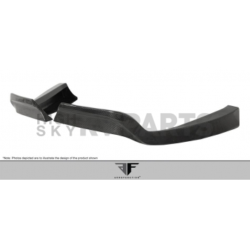 Extreme Dimensions Bumper Extension High Gloss Black Carbon Fiber - 108387-4